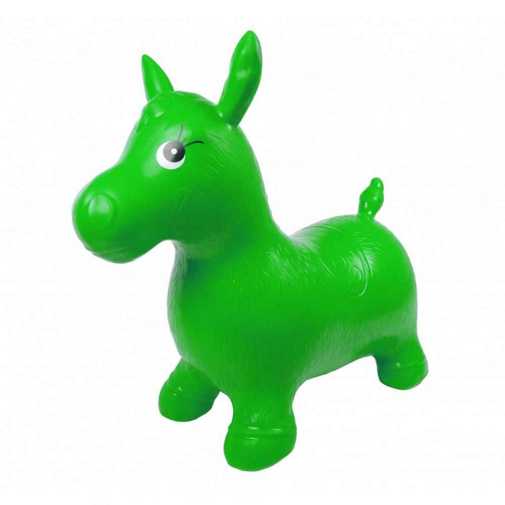 Детский прыгун-лошадка MS0737 резиновый Зеленый