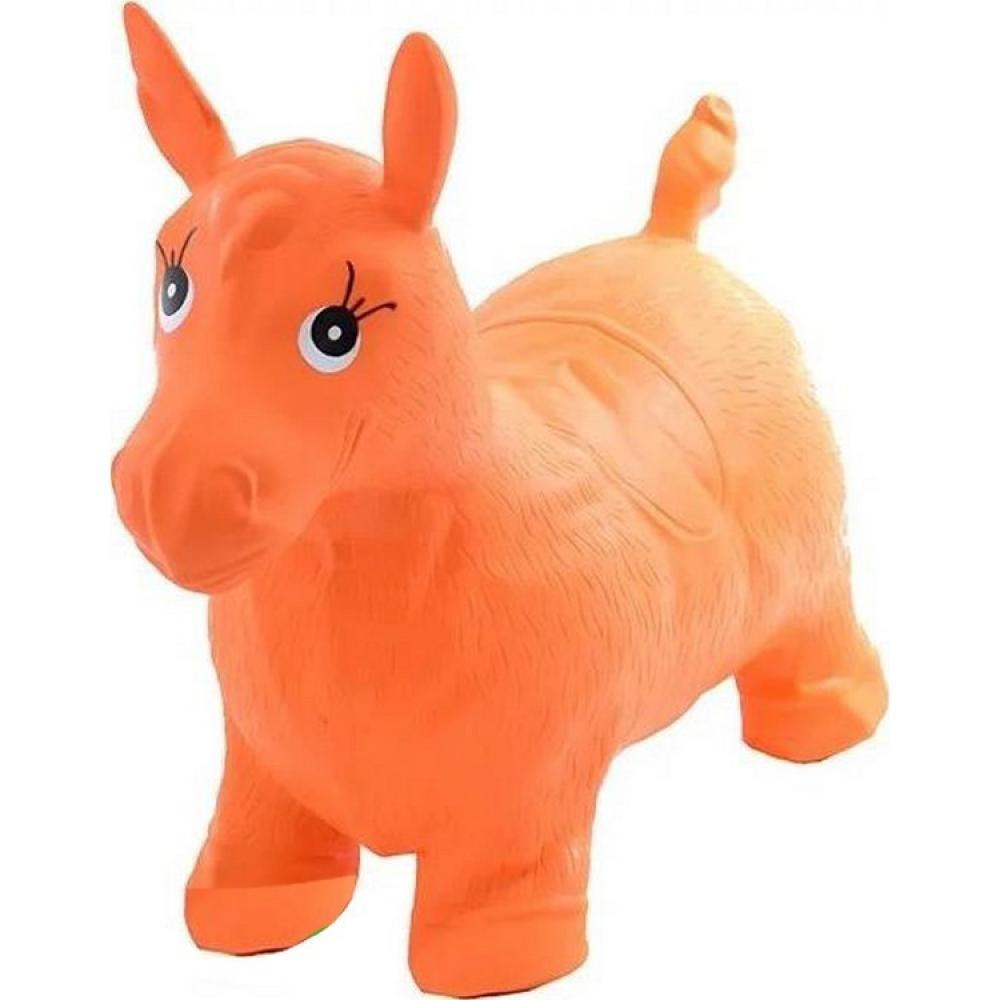 Прыгуны-лошадки для детей MS 0001 резиновый Оранжевый