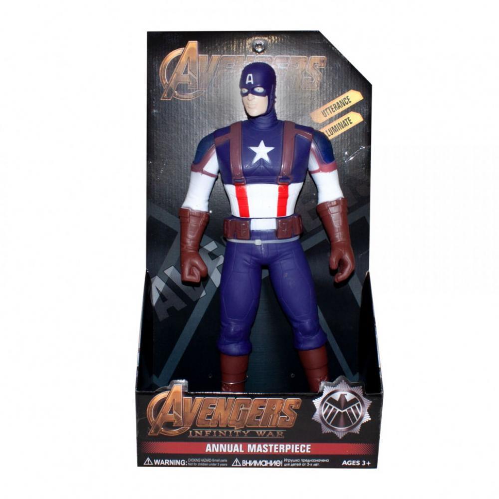 Игрушечные фигурки Марвел 9806 на батарейках Captain America