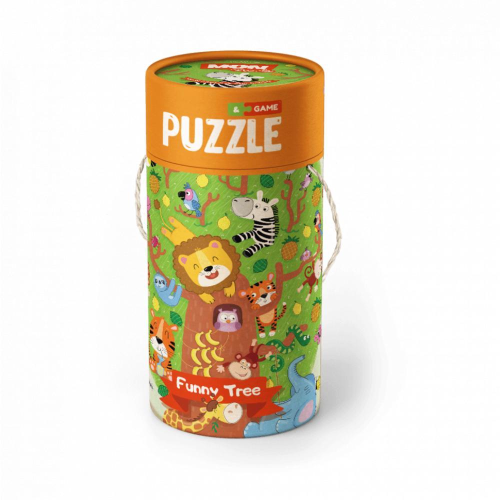 Детский пазл/игра Mon Puzzle Волшебное дерево 200115, 40 элементов