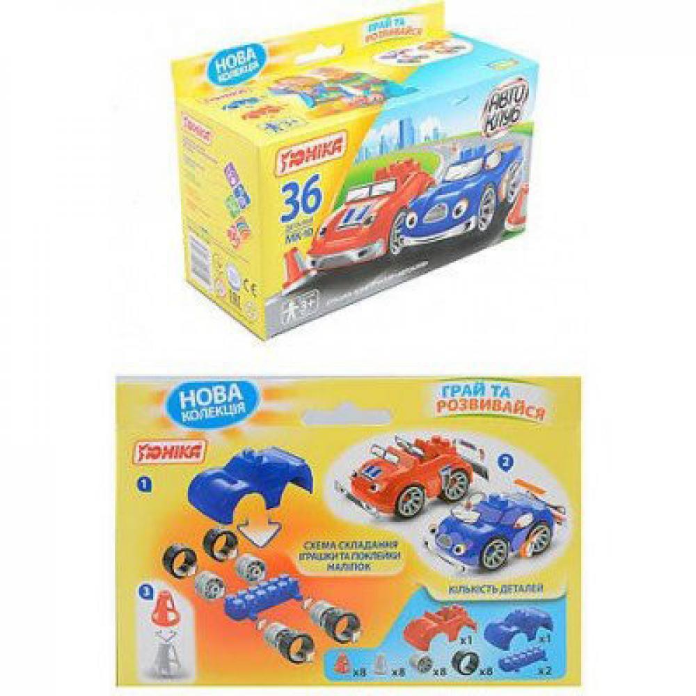 Детская игрушка конструктор “Автоклуб” МК-10 71184, 36 деталей