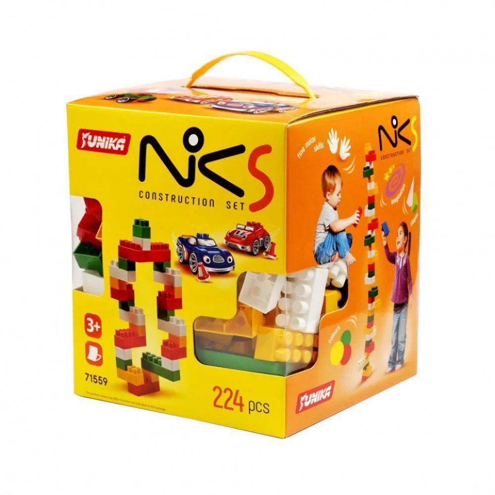 Детский конструктор с крупными деталями NIK-5 71559, 224 детали