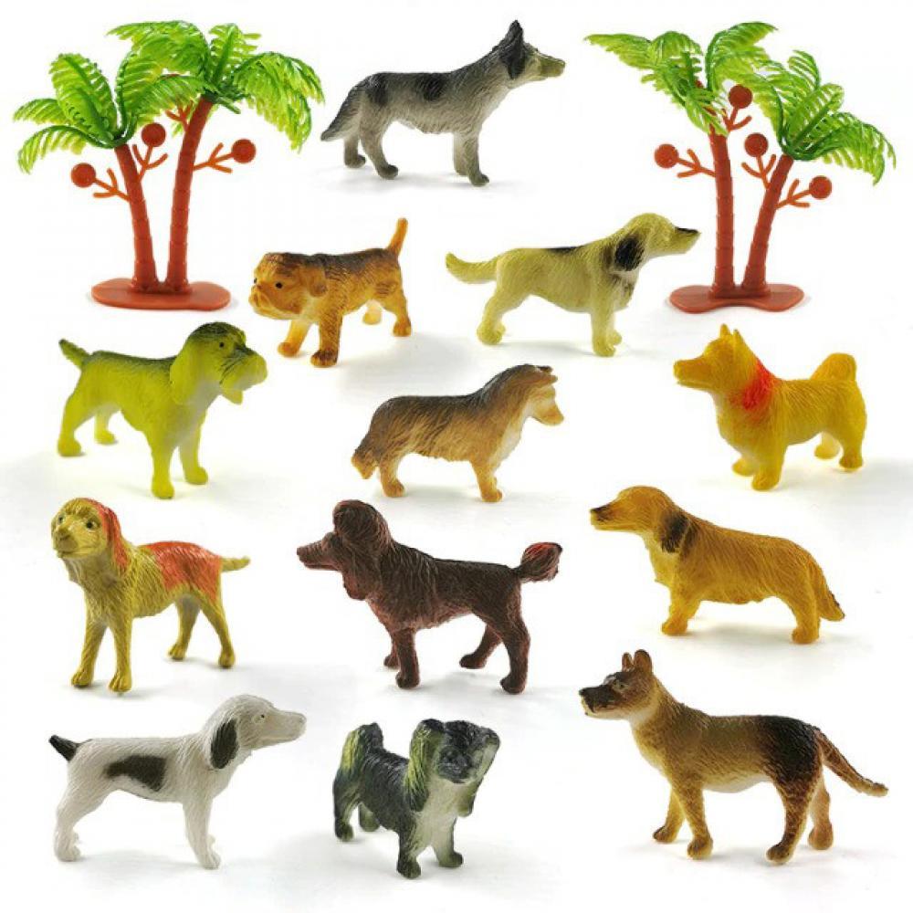 Игровой набор Фигурки животных T3014-84 в колбе Собаки