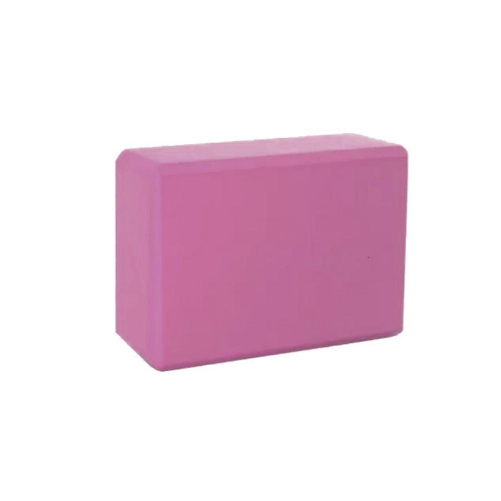Блок для йоги, растяжки BT-SG-0002 Тёмно-розовый