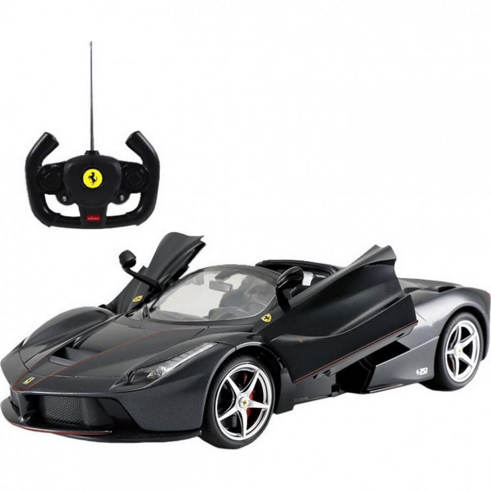 Машинка на радиоуправлении Ferrari LaFerrari Aperta Rastar 75860 черный, 1:14
