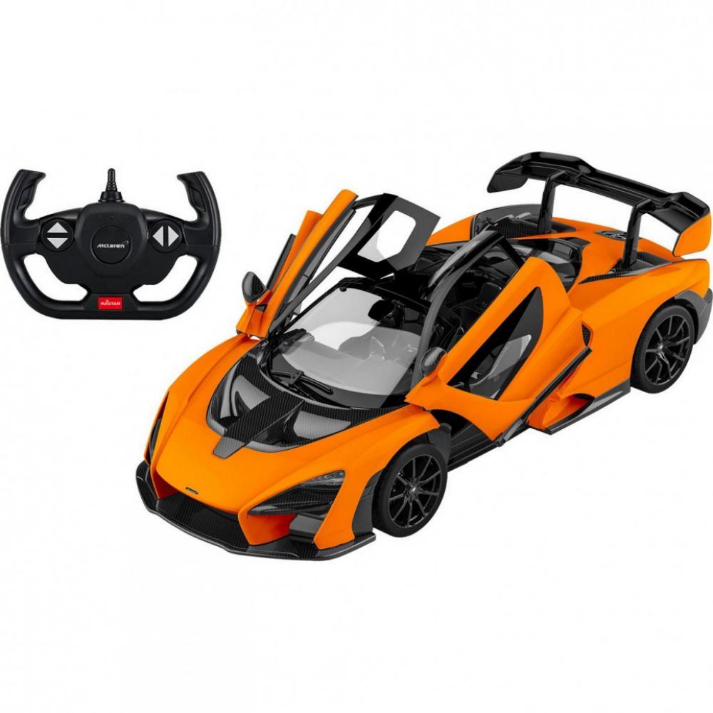 Машинка на радіоуправлінні McLaren Senna Rastar 96660 оранжевий, 1:14