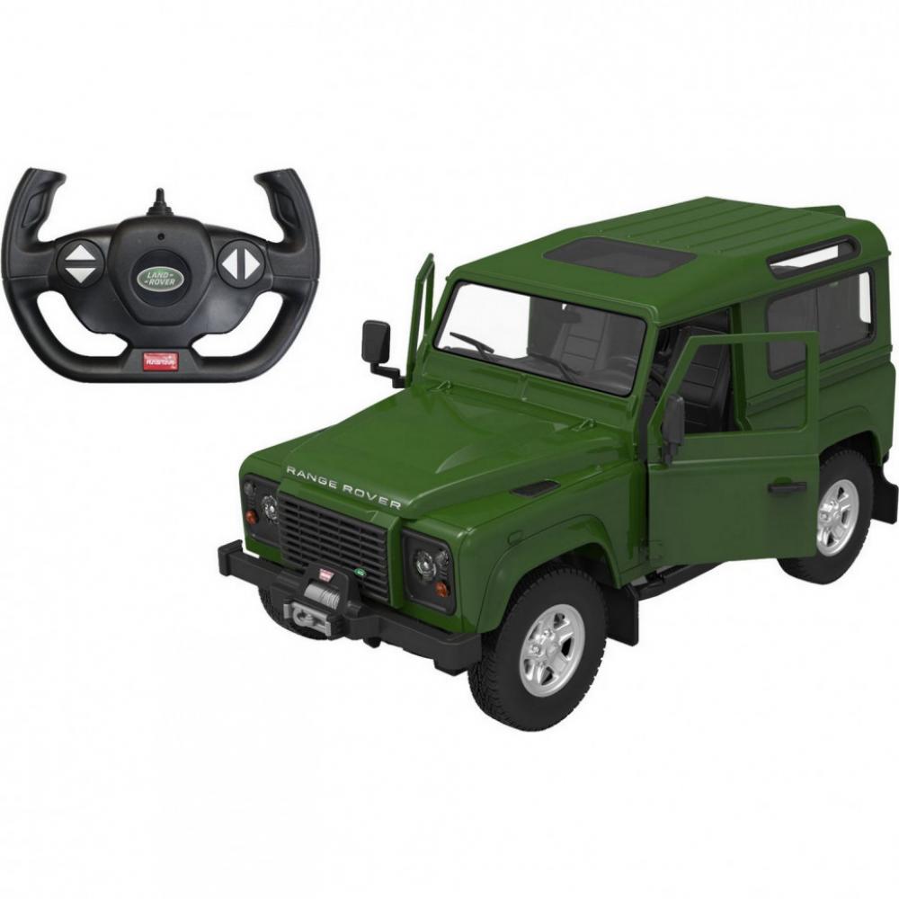 Машинка на радіокеруванні Land Rover Defender Rastar 78460 зелений, 1:14