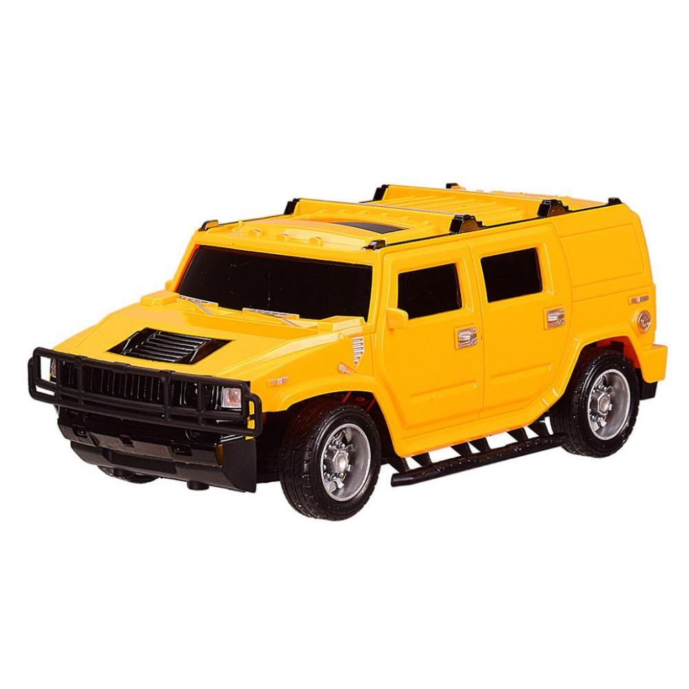 Машинка на радіокеруванні Hummer JiaxingYuan 8819-12A педалі+кермо Жовтий