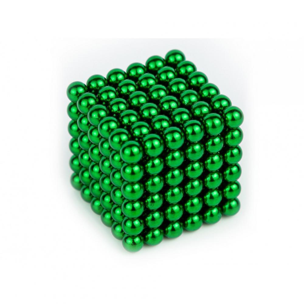 Магнитный неокуб  MAG-004 головоломка металлическая Зеленый
