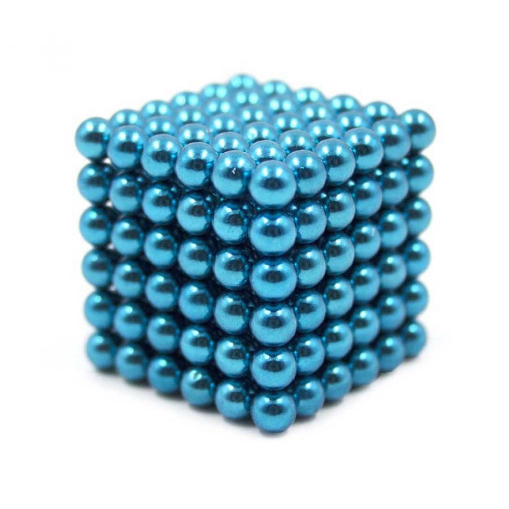 Магнитный неокуб  MAG-004 головоломка металлическая Голубой