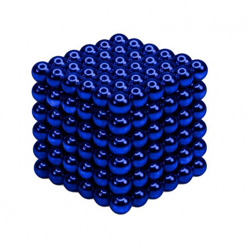 Магнитный неокуб  MAG-004 головоломка металлическая Синий