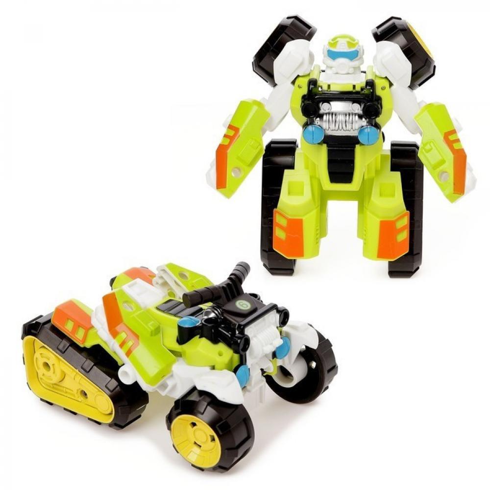 Игрушечный трансформер 675-9 робот+квадроцикл Зеленый