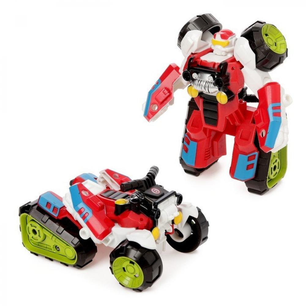Игрушечный трансформер 675-9 робот+квадроцикл Красный