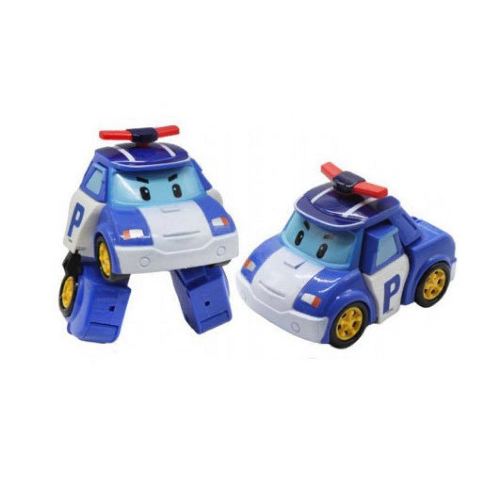 Іграшка трансформер Робокар Полі 83608, 4 види Синій