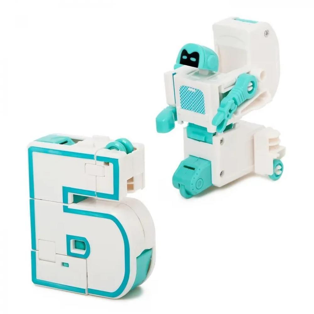 Іграшковий трансформер D622-H090 робот+літера Прибиральник