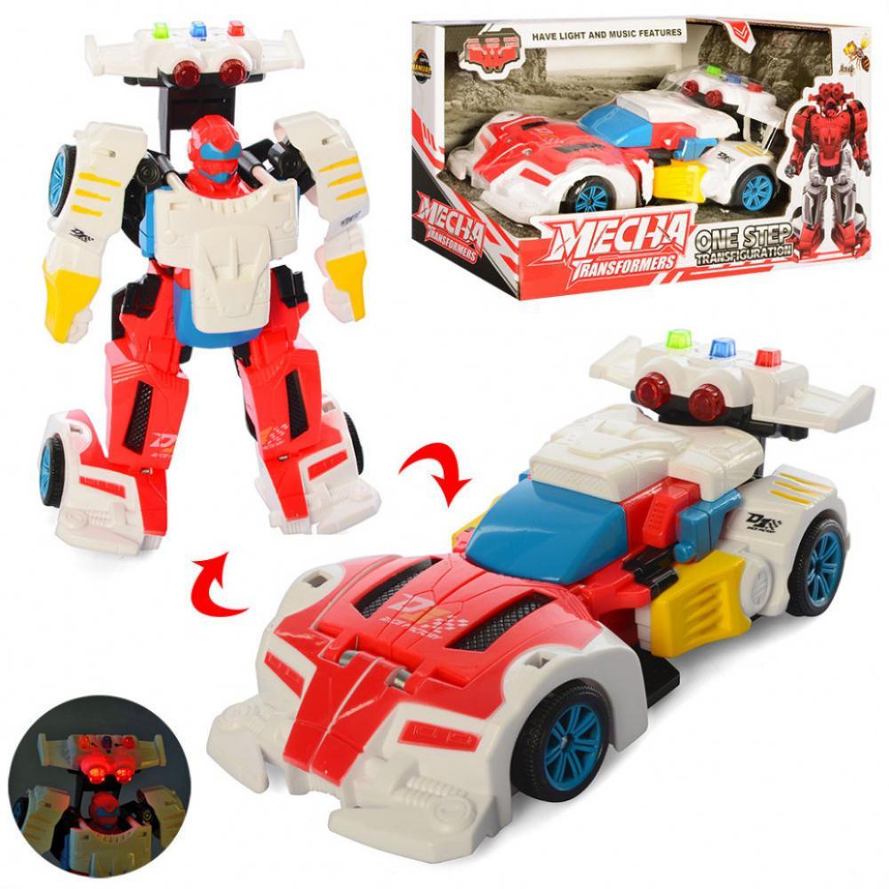 Детский трансформер D622-H04 робот+машинка Красная 