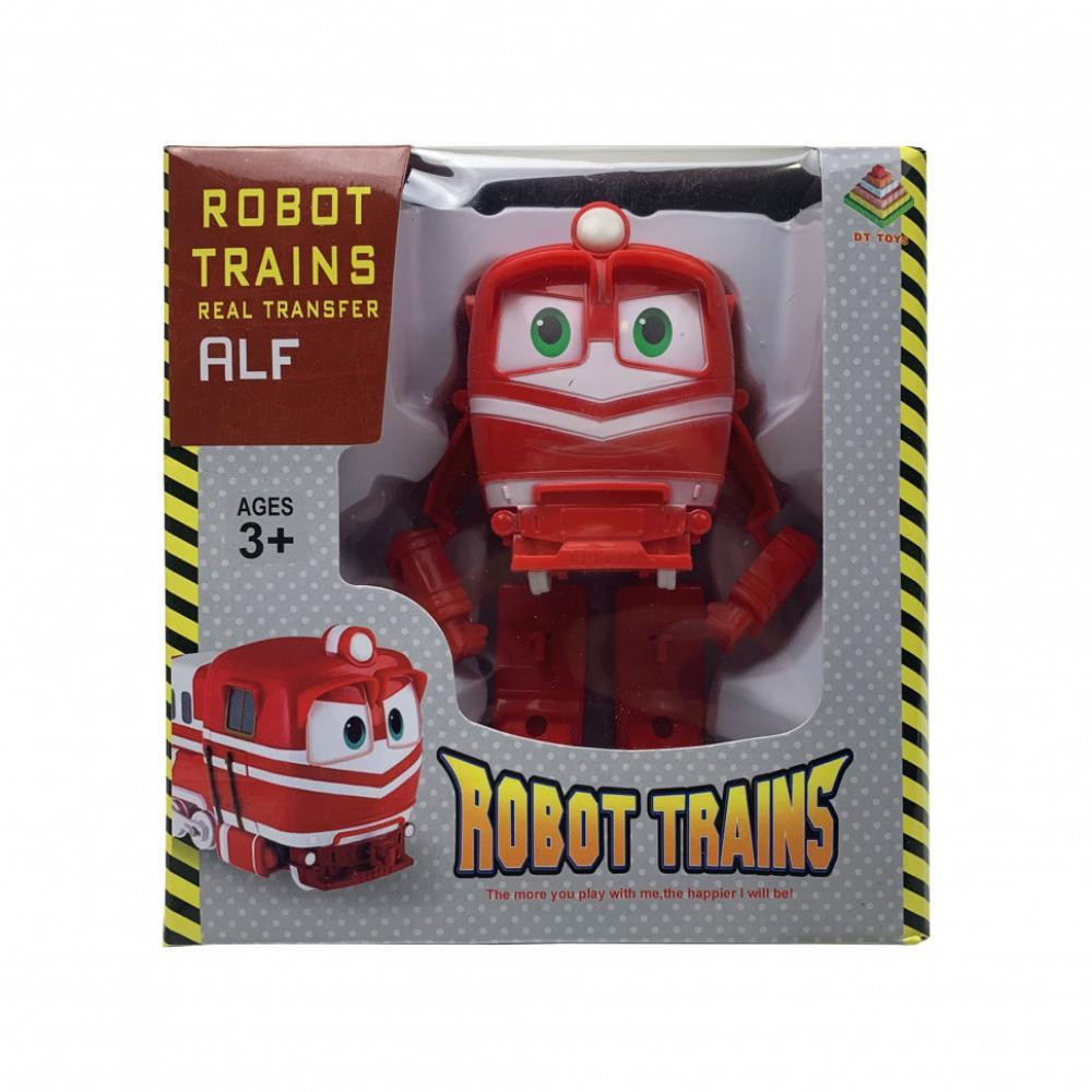 Игрушка Трансформер DT-005 Robot Trains Красный Альф