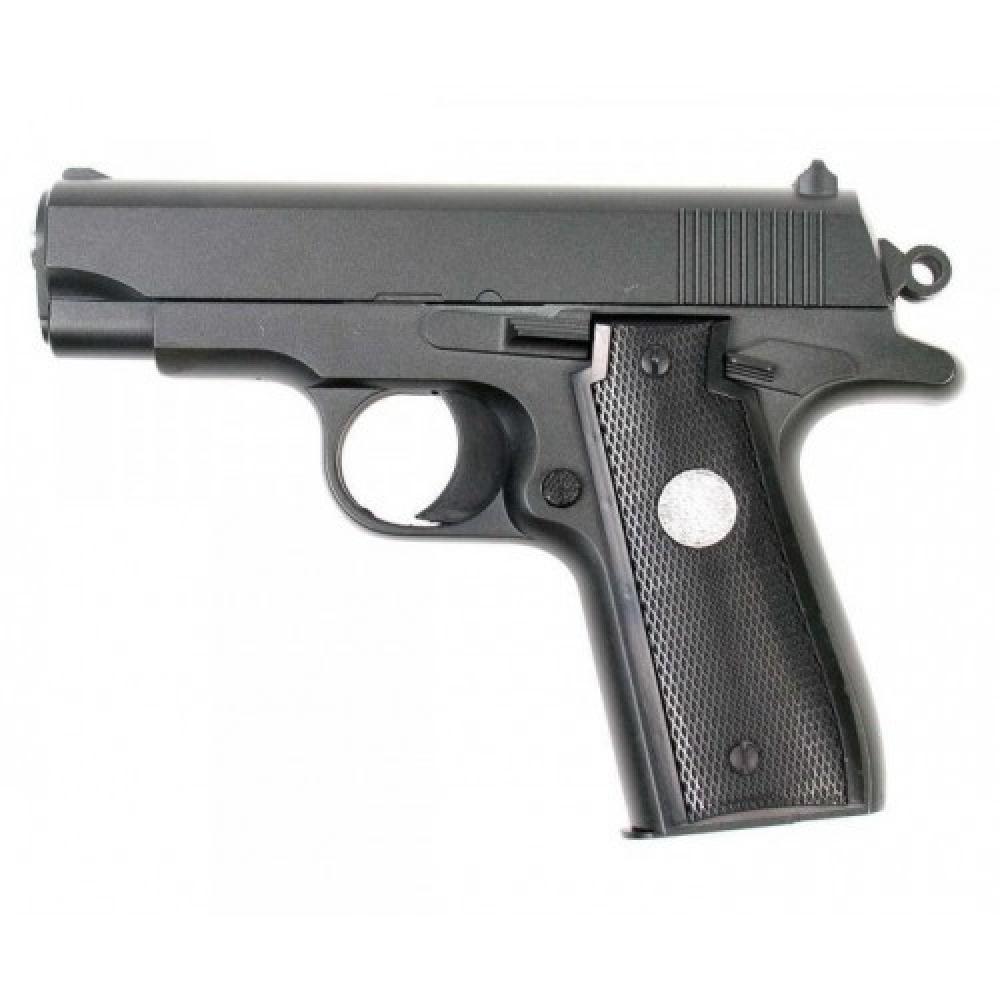 Игрушечный пистолет пистолет Browning mini Galaxy G2 Металл, черный
