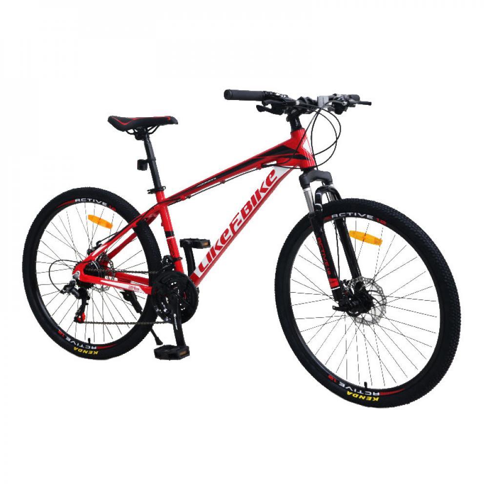 Велосипед дорослий 2-х колісний 26 A212603 LIKE2BIKE Active 1.0, червоний