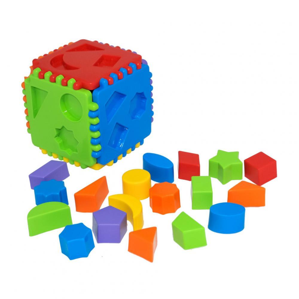 Іграшка-сортер Educational cube Tigres 39781 24 елементи