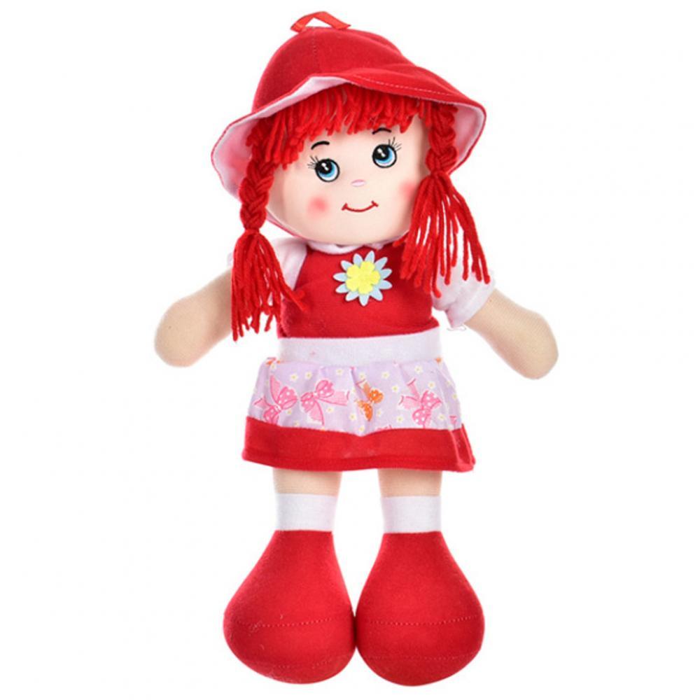 Кукла мягконабивная Bambi 622323, 35 см Красный