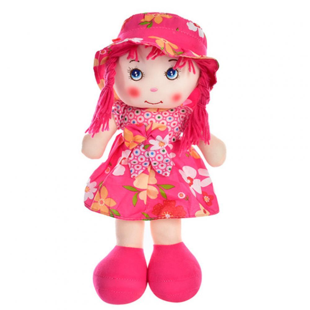 Лялька м'яконабивна Bambi WW8197-1, 40 см рожевий