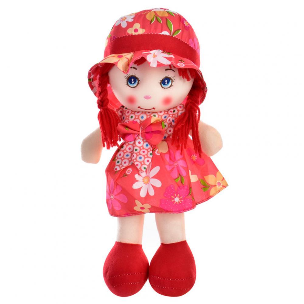 Кукла мягконабивная Bambi WW8197-1, 40 см Красный