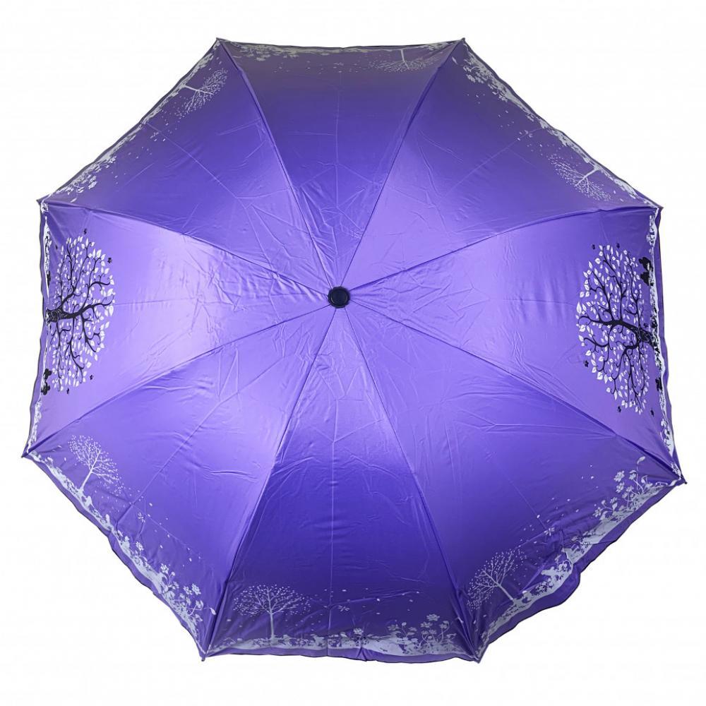 Детский зонтик трость MK 4617 диамитер 105 см Фиолетовый