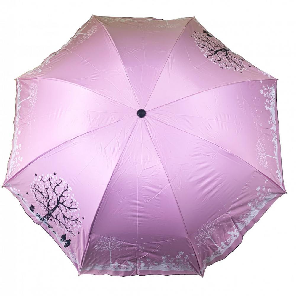 Детский зонтик трость MK 4617 диамитер 105 см Розовый