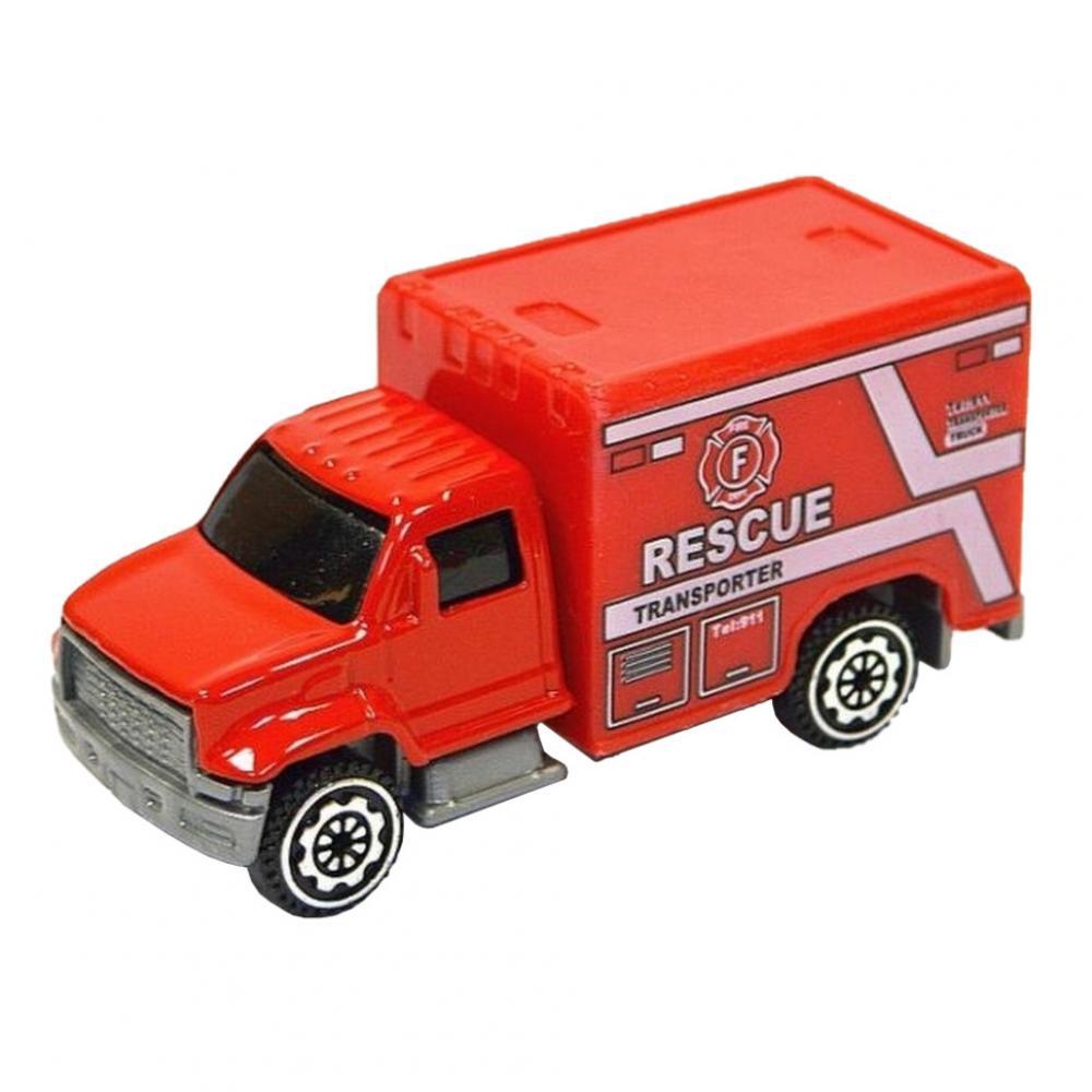 Машинка игрушечная Спецтехника АвтоПром 7637 масштаб 1:64, металлическая Rescue