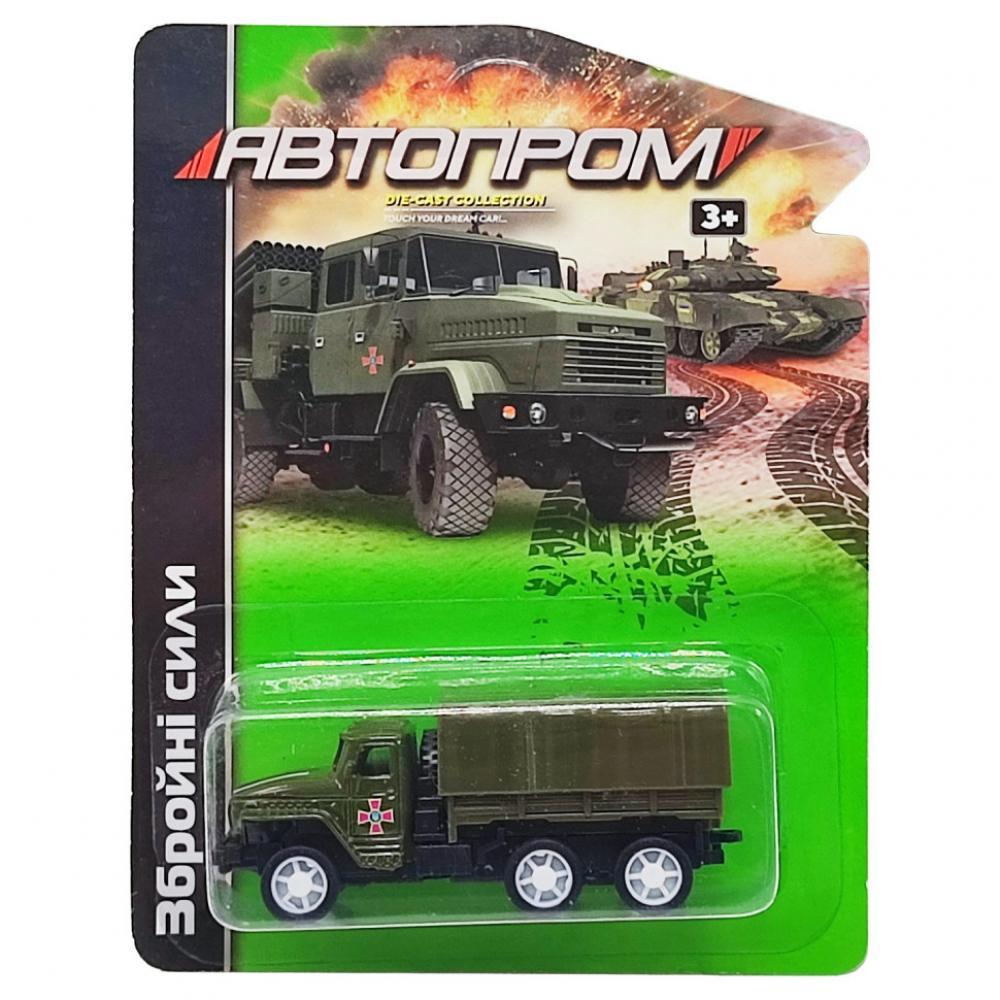 Военная техника игрушечная Збройні сили АвтоПром 6422 масштаб 1:64 Грузовик