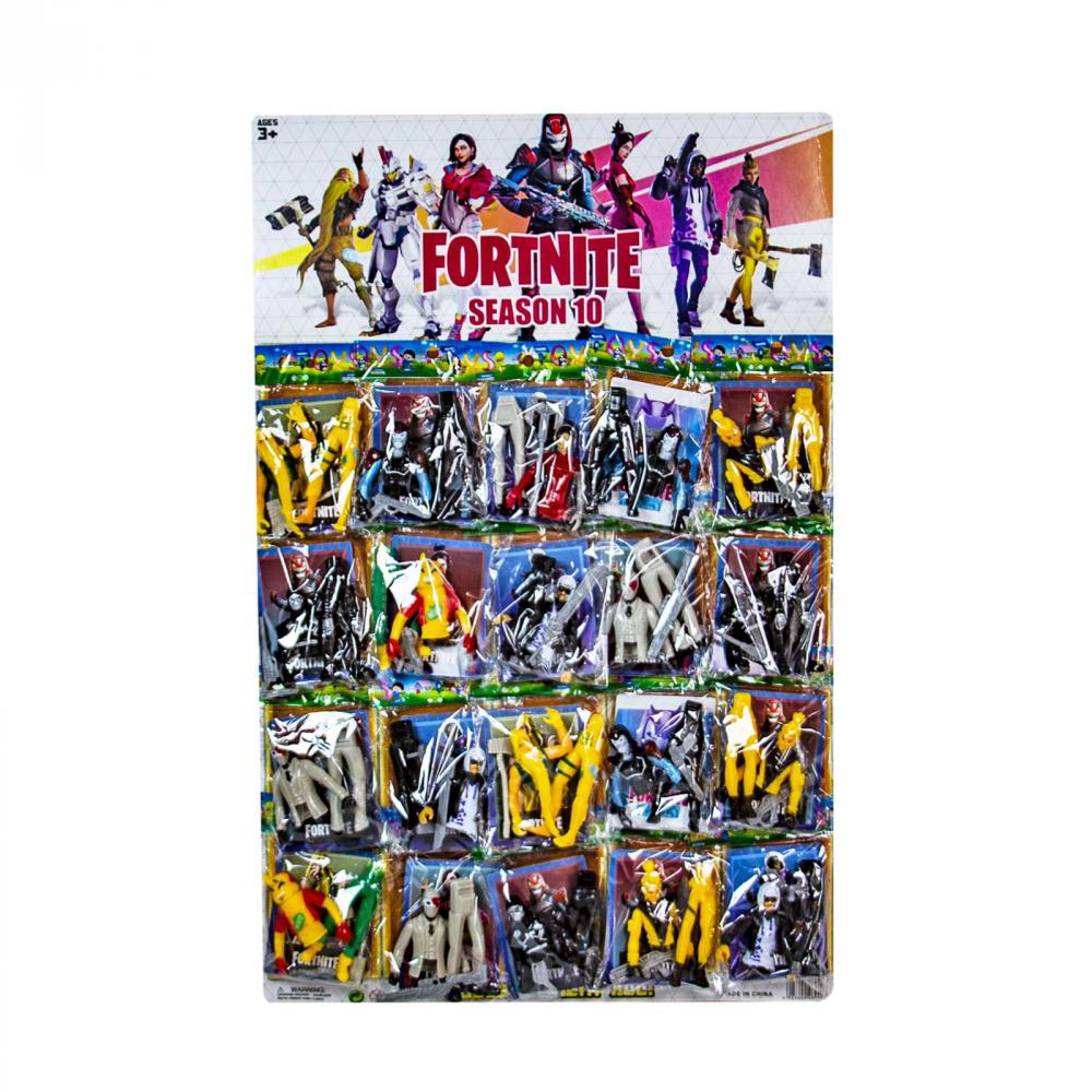 Фигурки Fortnite 10 Season на листе