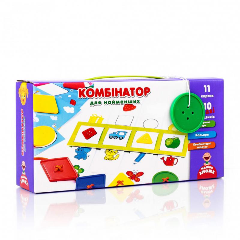Игра с пуговицами Комбинатор для самых маленьких VT2905-06 укр