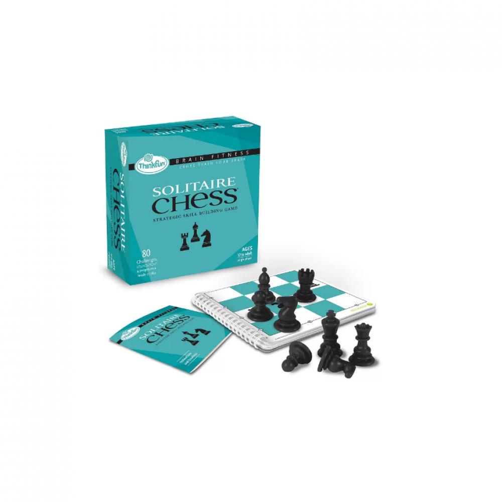 Игра-головоломка Solitaire Chess Шахматный пасьянс Фітнес для мозку ThinkFun 83400