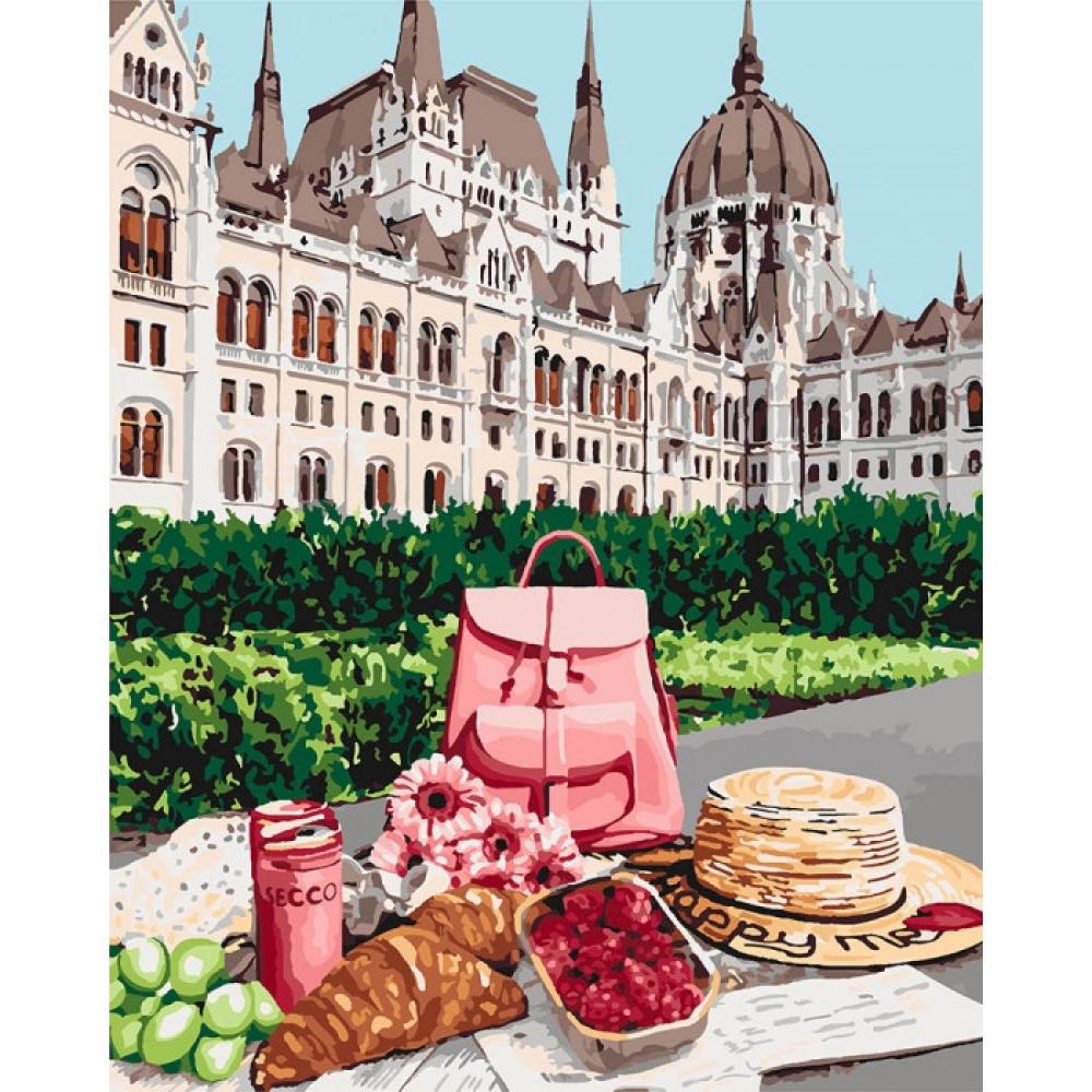 Картина по номерам.Королевский завтрак 40*50см KHO3561