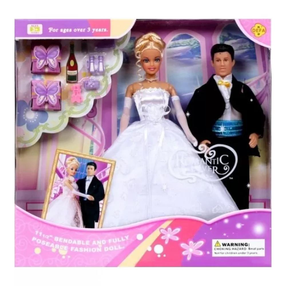 Кукла DEFA 20991 жених и невеста, в кор-ке