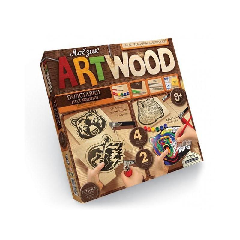 Комплект креативного творчості ARTWOOD підставки під чашки 5930