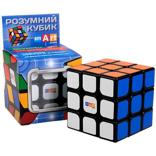 Кубик рубика 3х3х3 Чорний Флюо Smart Cube SC321