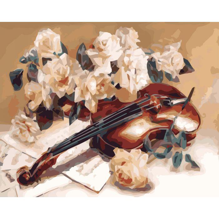 Натюрморт Мелодія скрипки 40 * 50см * KHO5500