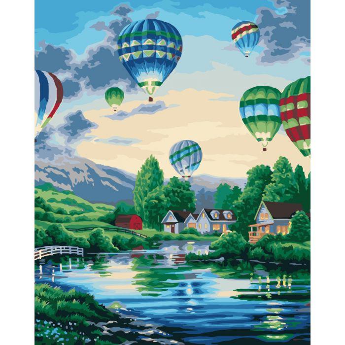 Картина по номерам Воздушные шары 2 KHO2221