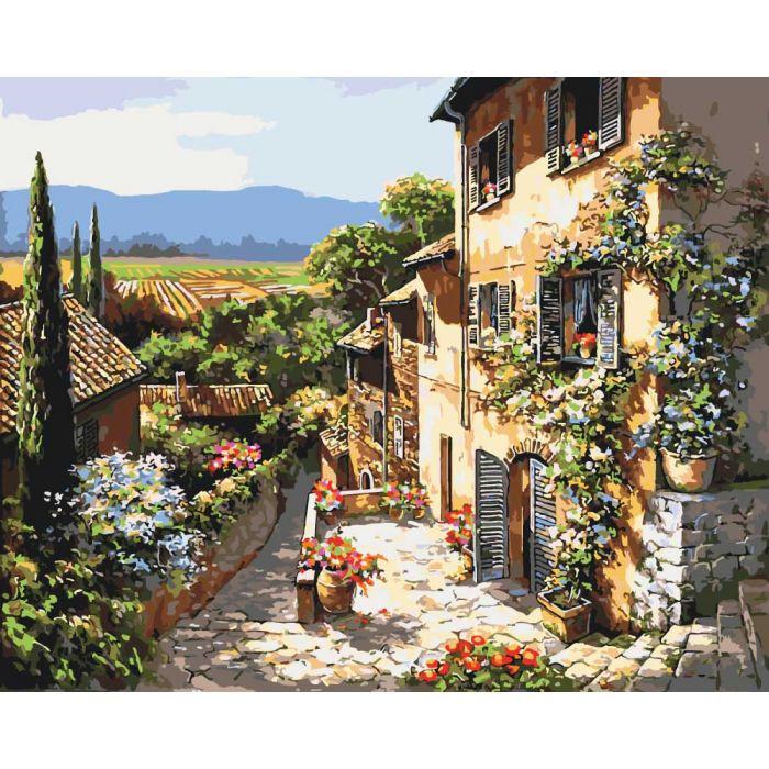 Картина по номерам Пейзажи Тосканы KHO2232