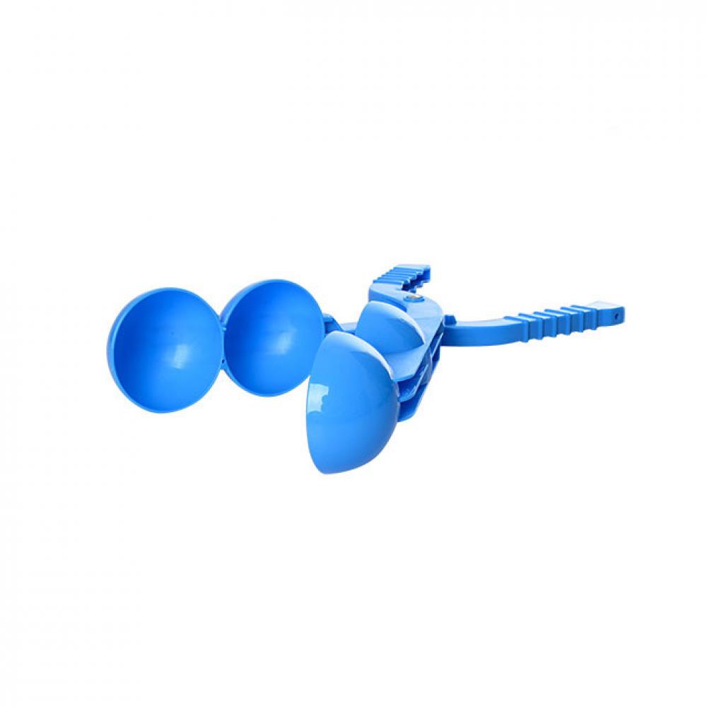 Снежколеп MS 1461Blue Синий 37см, двойной шар, пластик PP , в сетке, 38-8,5-7см Синий