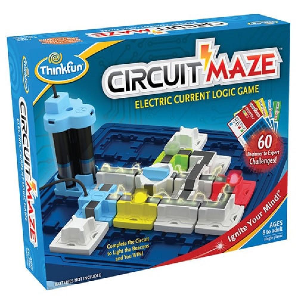 Гра-головоломка Circuit Maze Електронний лабіринт ThinkFun 1008-WLD