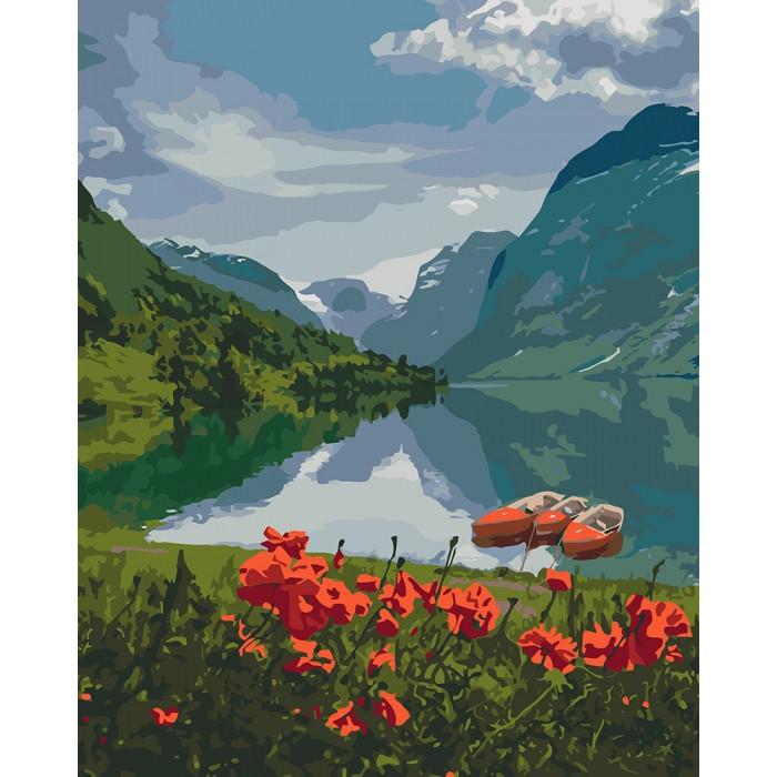 Картина за номерами. Краса Норвегії 40 * 50см KHO2256