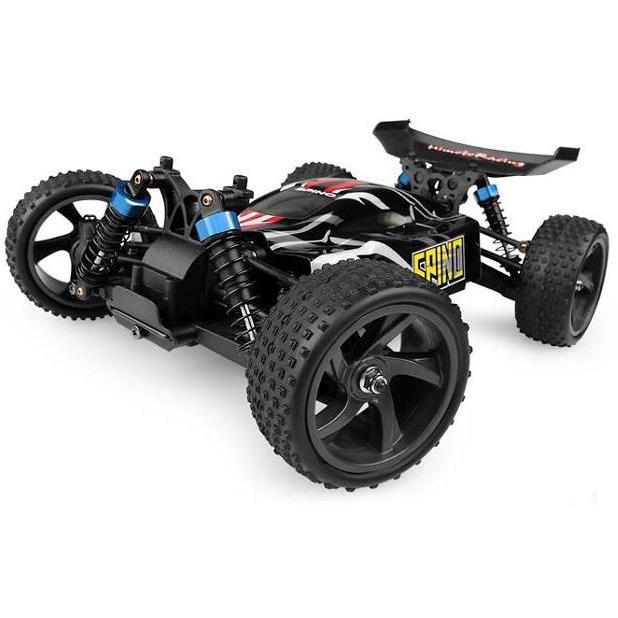 Радіокерована модель Баггі 1:18 Himoto Spino E18XBL Brushless чорний