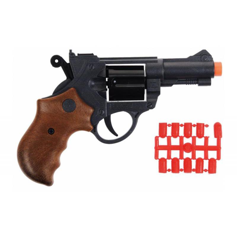 Іграшковий пістолет з кульками Edison Giocattoli Jeff Watson 19см 6-зарядний 459/21