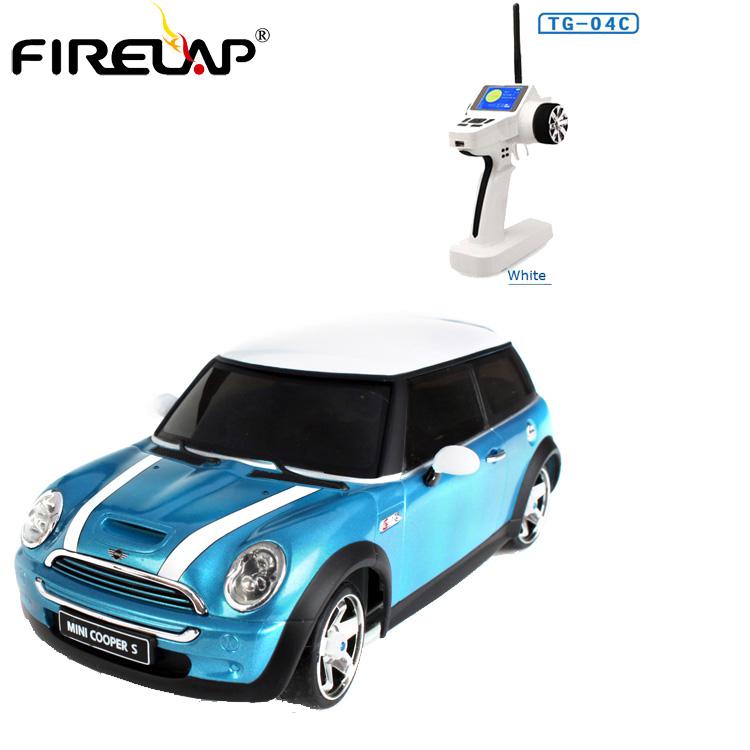 Автомодель р/у 1:28 Firelap IW04M Mini Cooper 4WD синий