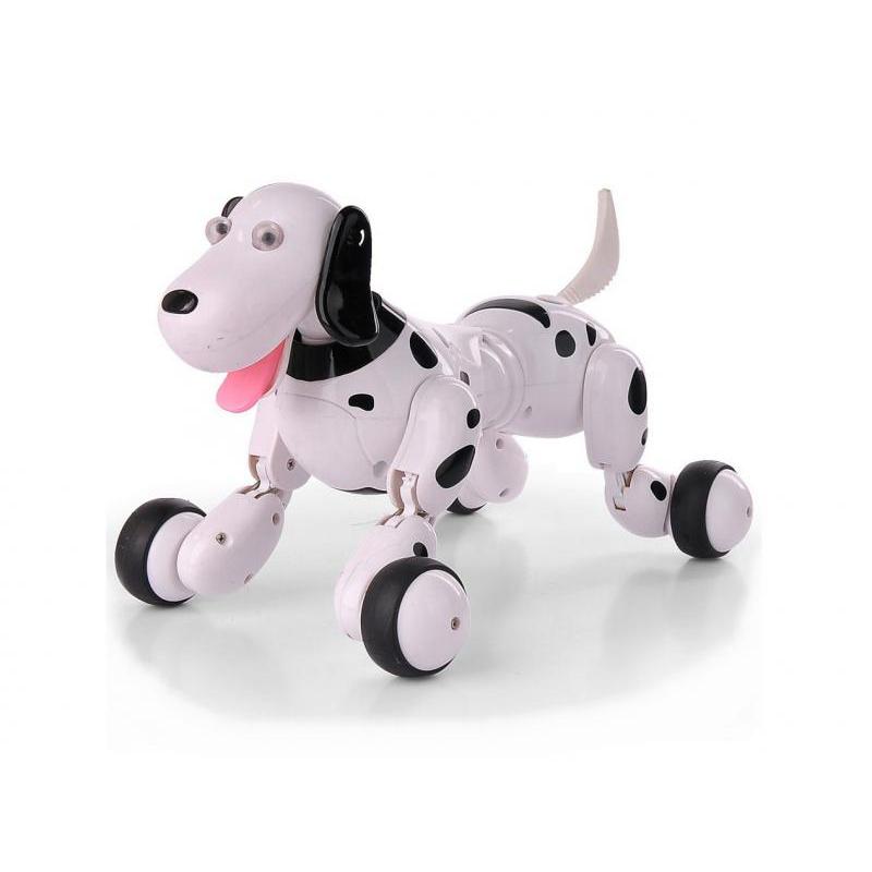 Робот-собака радиоуправляемый Happy Cow Smart Dog черный