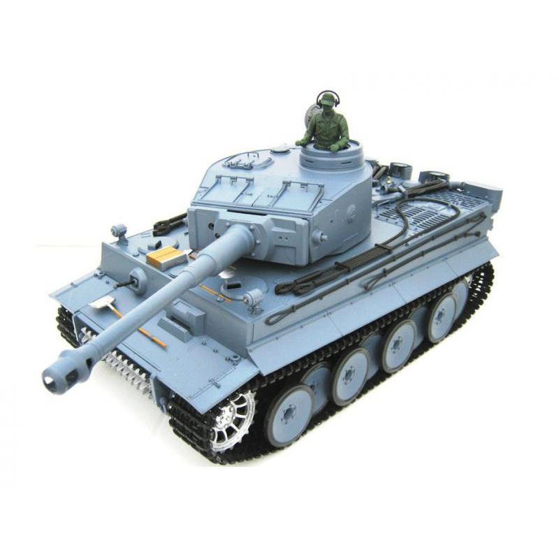Танк р/у 1:16 Heng Long Tiger I с пневмопушкой и и/к боем HL3818-1