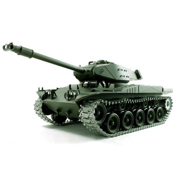 Танк р/у 1:16 Heng Long Bulldog M41A3 с пневмопушкой и и/к боем HL3839-1
